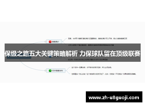 保级之路五大关键策略解析 力保球队留在顶级联赛